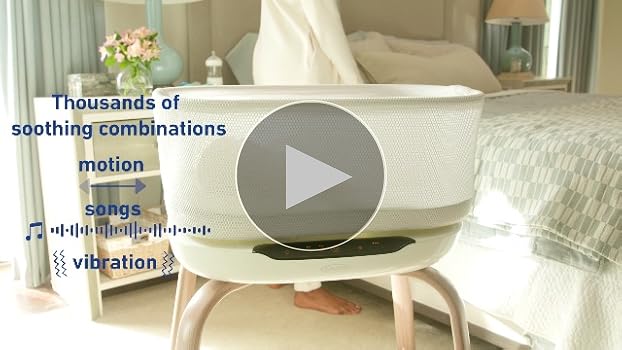 Amazon.com : Graco SmartSense Soothing Baby Bassinet – Smart