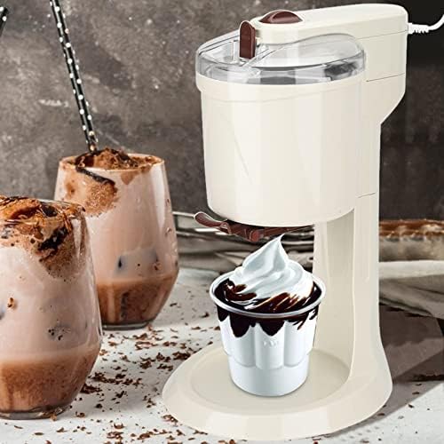 WOTZOV Automatische Eismaschine, Softeismaschine mit eingebautem Gefrierfach, Eismaschine für Fruchteisrollen, Maschine für Gefrorene Desserts für Gelato, Mix-Ins, Milchshakes, – Bild 5