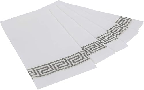 Miniatura 4 de Vplus Paquete de 200 toallas desechables para baño, servilletas decorativas de baño, suaves y absorbentes, desechables, para cocina, bodas, Acción