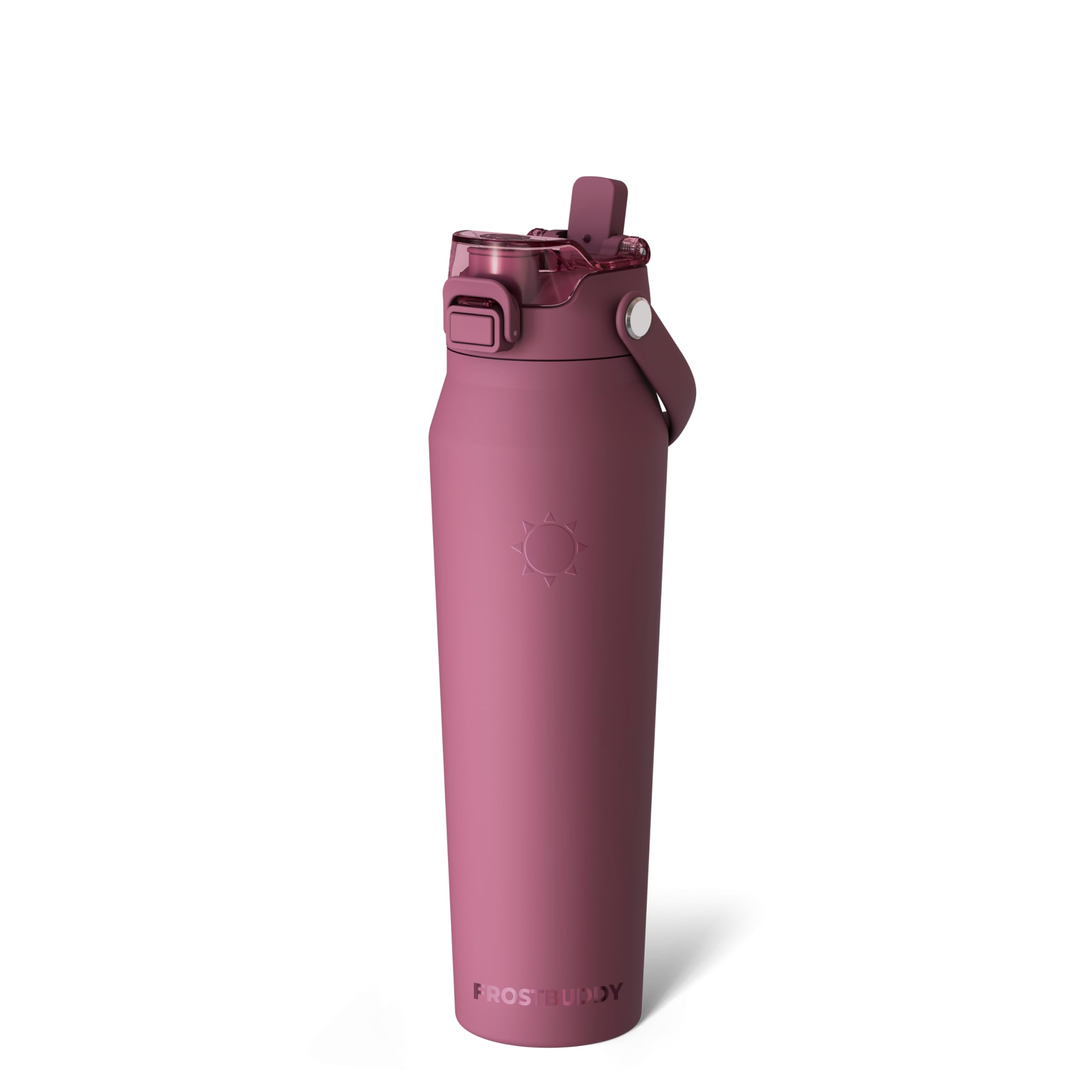 Frost Buddy 32oz Insulated Water Bottle with Straw & Chug Lid