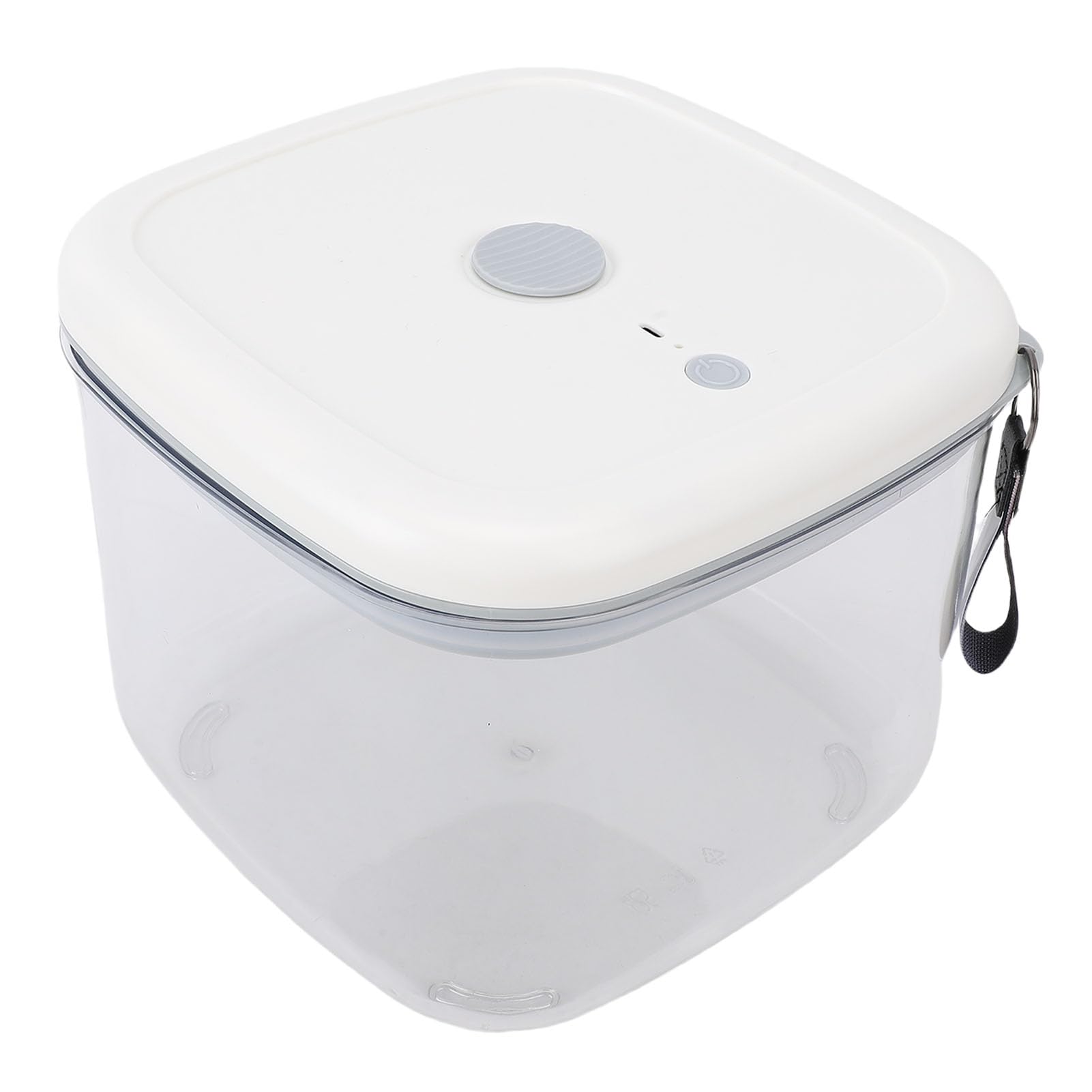 FILFEEL Contenedor Eléctrico de Almacenamiento de Alimentos para Perros Al Vacío – Contenedor Hermético de Almacenamiento de Alimentos para Mascotas de 9,25 X 7,09 Pulgadas con Batería Recargable,