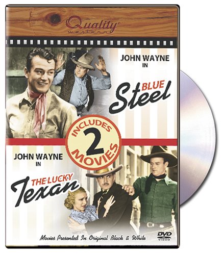 Blue Steel & Lucky Texan DVD importado del Reino Unido para coleccionistas de cine clásico