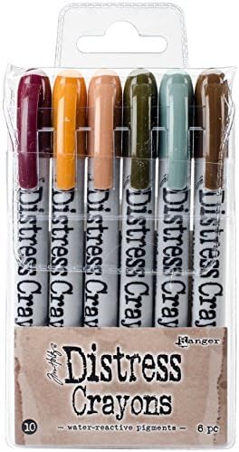 Tim Holtz Distress Crayon Set-Set #10
