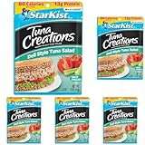 StarKist Tuna Creations, Deli Style Tuna Salad, Single Serve Pouch, 3 oz (Pack of 5)
