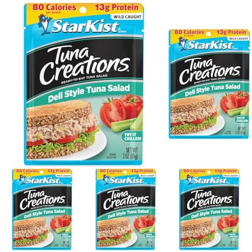 StarKist Tuna Creations, Deli Style Tuna Salad, Single Serve Pouch,