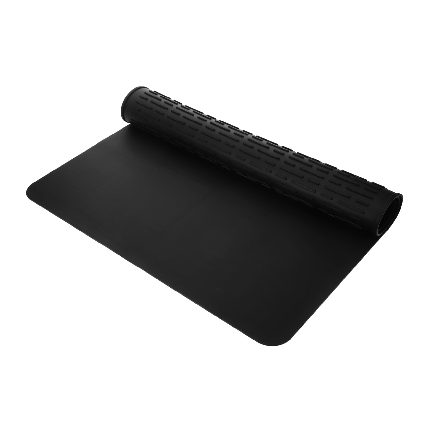 Tapete de Silicona para Cocina de Inducción 20x28 Pulgadas | Negro, Uso Doméstico, Resistente Temperatura E, Fácil de Limpiar y Guardar