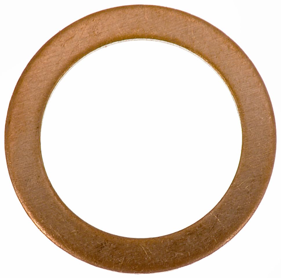 Image of Dorman 095-002CD Copper Drain Plug Gasket, Fits 5 /8, M16, M16.4 Compatible with Select Models, 2 Pack