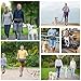 4-IN-1 Freihandleine Hund mit Bauchtasche Groß,Joggingleine Hunde mit Bauchgurt Hundeleine,Gassi Tasche Hund,Hands-Free Leash