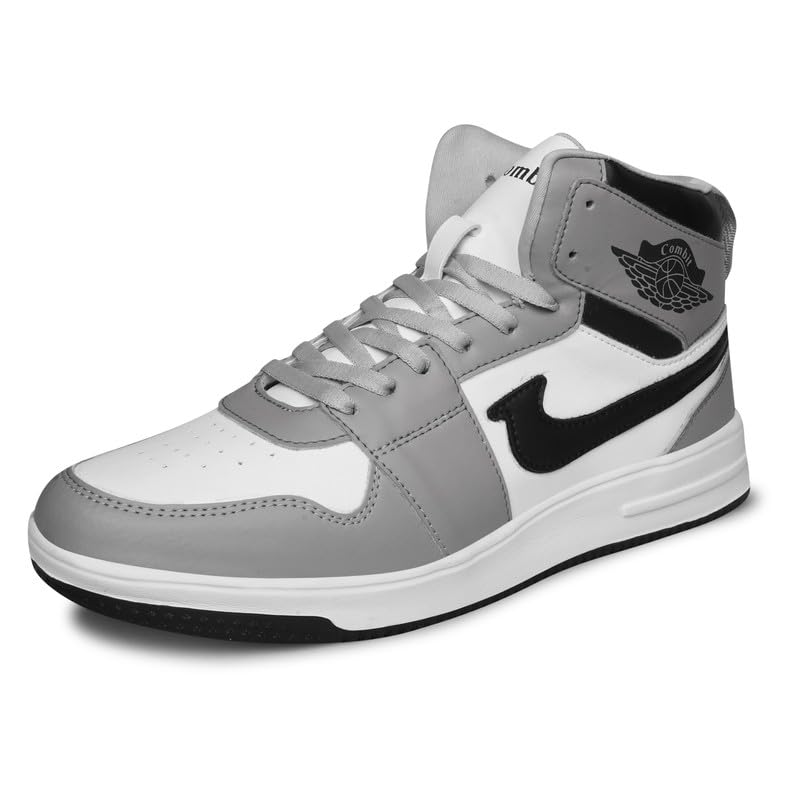 COMBIT Tennis-03 Mens Sports Tennis Shoes | Training & Gym Shoes (White, Light Grey) 9 UK (B0CL1CX8H2) Amazon Price History, Amazon Price Tracker