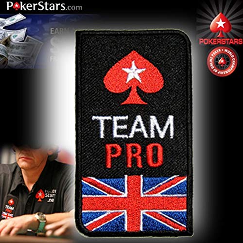 United kingdom Pokerstars UK Team PRO Jacket Suit Full Tilt Poker Casino Embroidere​d Iron on Patch