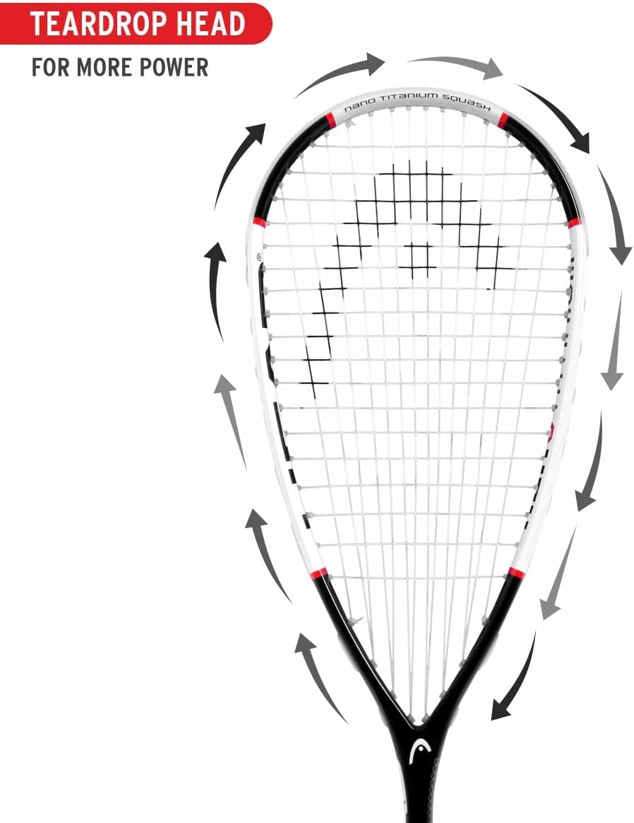 Head Nano Ti 115 Squash Racket