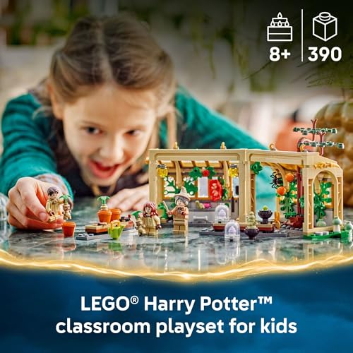 LEGO Harry Potter Hogwarts Castle: Herbology Class Kids Toy - Building and Learning Toy for Pretend Play - Harry Potter Collectible for Boys and Girls, Ages 8+ - Birthday Gift Idea - 76445 - Image 3