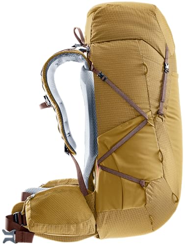 Image of Deuter Aircontact Ultra 40 + 5L Lightweight Trekking & Thru-Hiker Backpack for Backpacking & Long-Distance Hiking & Travel - Savanna-Raisin