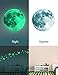Marsway Kids Removable Moon Stars Glow in The Dark Sticker Night Luminous Room Wall Decal Stickers