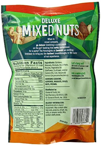 Emerald Deluxe Mix Nuts 5 Ounce (Pack Of 4) #TOP1