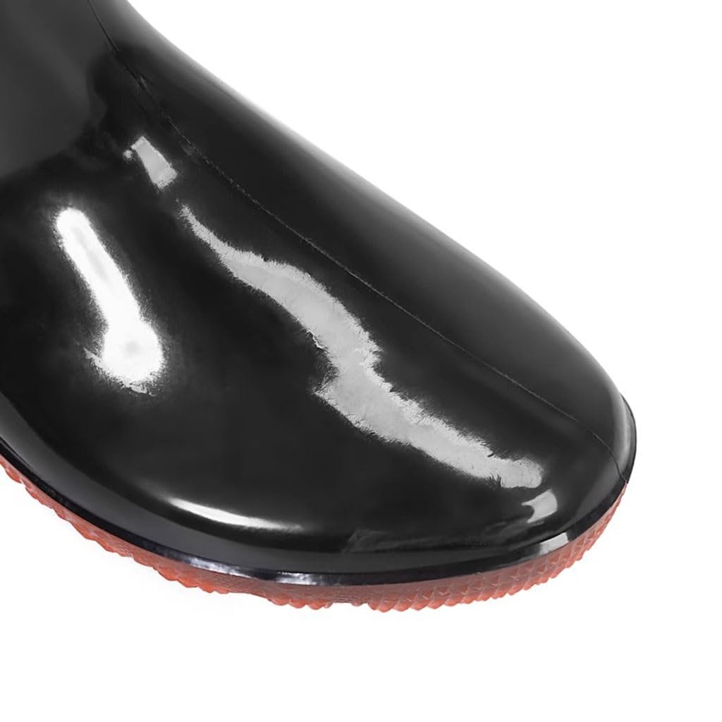 IBOWZ Vadeadores de Pesca Botas de Pesca con vadeo hasta la Cadera de 80 cm, Pantalones de Drenaje para Tierras de Cultivo y Botas de Pesca, Botas de Lluvia de Nailon Impermeables de PVC