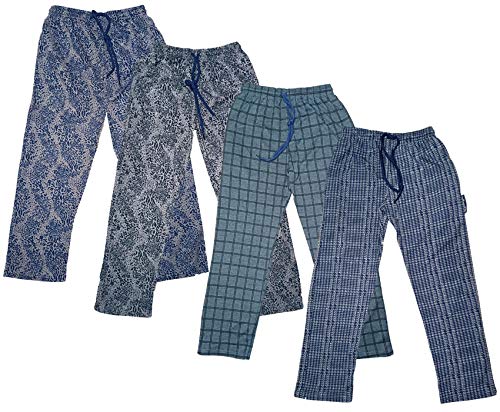 Image of IndiWeaves Boys Polyester Printed Track Pants /Lower (Grey1,Grey2,Grey3,Grey7,8-9 Years) Pack of 4