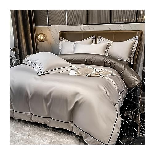 Coton égyptien parure de lit brodée d'exception pour une chambre de luxe - 3
