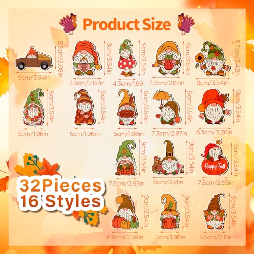32pcsthanksgivingfallgnomesornaments16stylesthanksgivingwoodenornamentsforsmalltreehangingpendentsautumnpumpkinmixcutoutsforthanksgivingfallholidayhomedecorsupplies Urban Country Home Decor 32pcs thanksgiving fall gnomes ornaments 16 styles thanksgiving wooden ornaments for small tree hanging pendents autumn pumpkin mix cutouts for thanksgiving fall holiday home decor supplies urban country home decor
