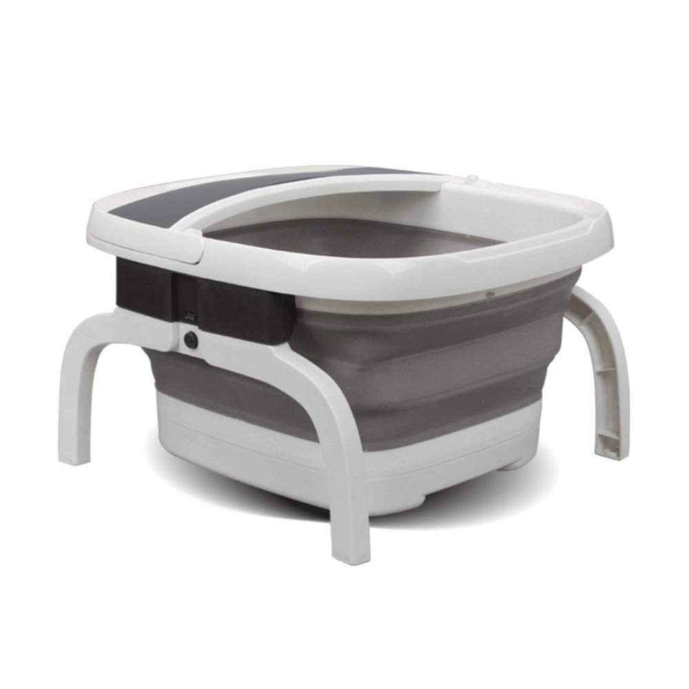 Pediluvio, Vaschetta per pediluvio pieghevole Pediluvio con riscaldamento elettrico Lavabo automatico Pedicure domestico Barile per pediluvio Vaschetta per pediluvio con riscaldamento a temperatura