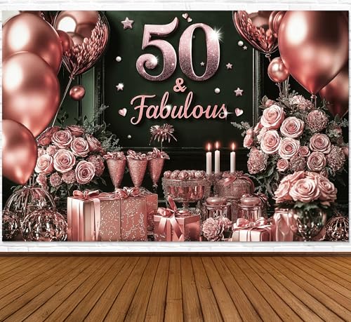 IndoTribe 50th Birthday Backdrop
