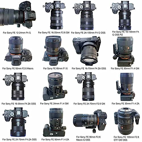 Anillo de montaje para trípode compatible con Sigma 14-24mm F2.8 DG DN Art, 24-70mm F2.8 DG DN Art, 28-70mm F2.8 DG DN C, 85mm F1.4 DG DN Art, 105mm F2.8 DG DN Macro (E-Mount) Lente - imagen 8