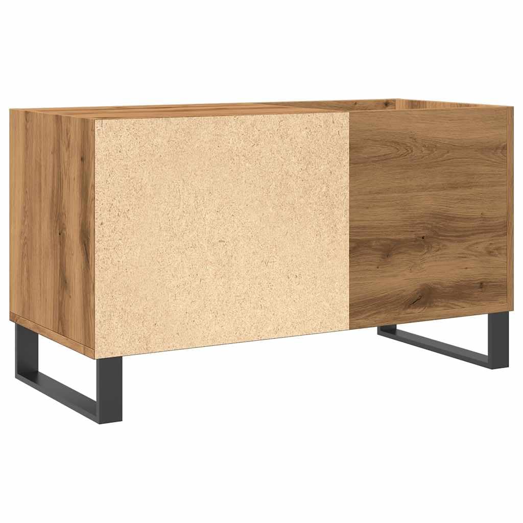 vidaXL Mueble Discos Madera de ingeniería Roble Artisan 84,5x38x48 cm