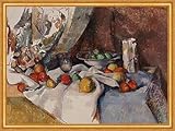 Kunstdruck Still Life with Apples Paul Cezanne Ã„pfel 