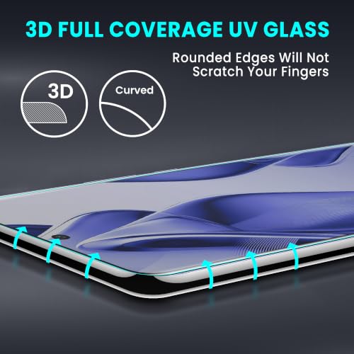 Image of ArmourPro 2 Pack Matte UV Tempered Glass for Vivo V50e and Vivo V50 5G, Premium Curved Screen Protector with Anti-Glare Finish, Edge-to-Edge Coverage, Fingerprint Friendly and Case Friendly