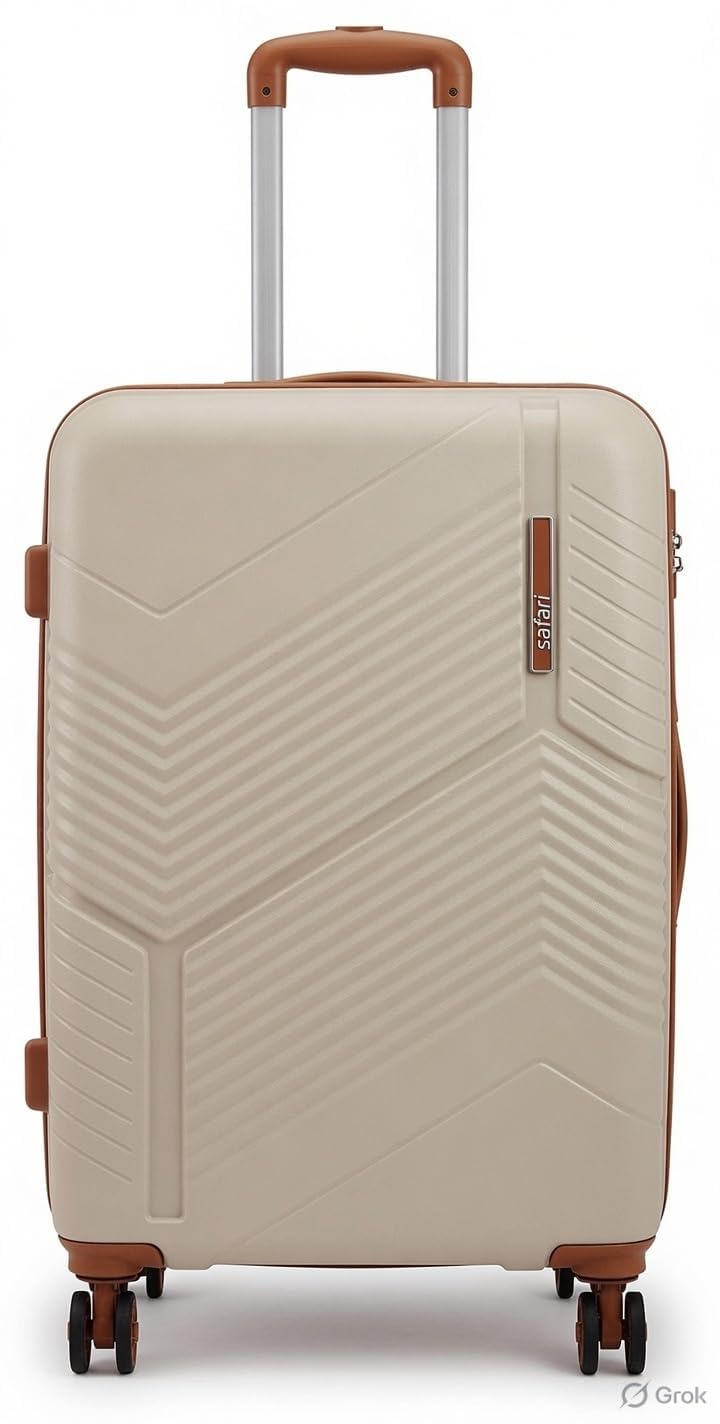 Carter Hard-Sided Polypropylene Luggage Trolley Bag, 3 Years Warranty (Luxury Beige, Medium (67cm))-image-18