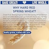 Great River Milling Organic Hard Red Spring Wheat Berries, 25 lb, photo 3