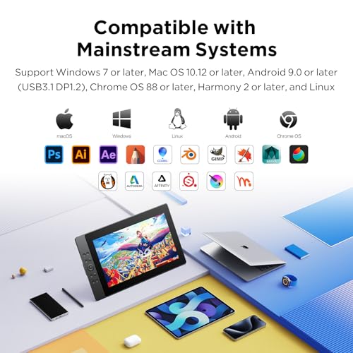 Graphics Drawing Tablet with Pen