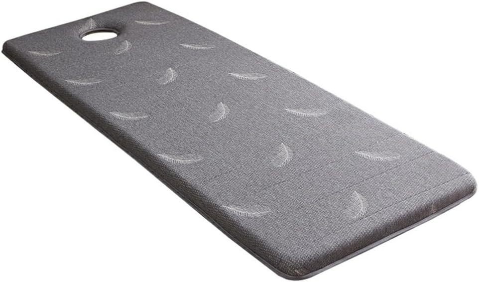 Grey/s,190 * 70cm/6cm,LDLCYCN Memory Foam Massage Mattress Topper with Hole Thicken 3Cm/6Cm Spa Massage Table Pad with Non-Slip Elastic Band Lash Bed Cushion Massage Accessories Protective Pad