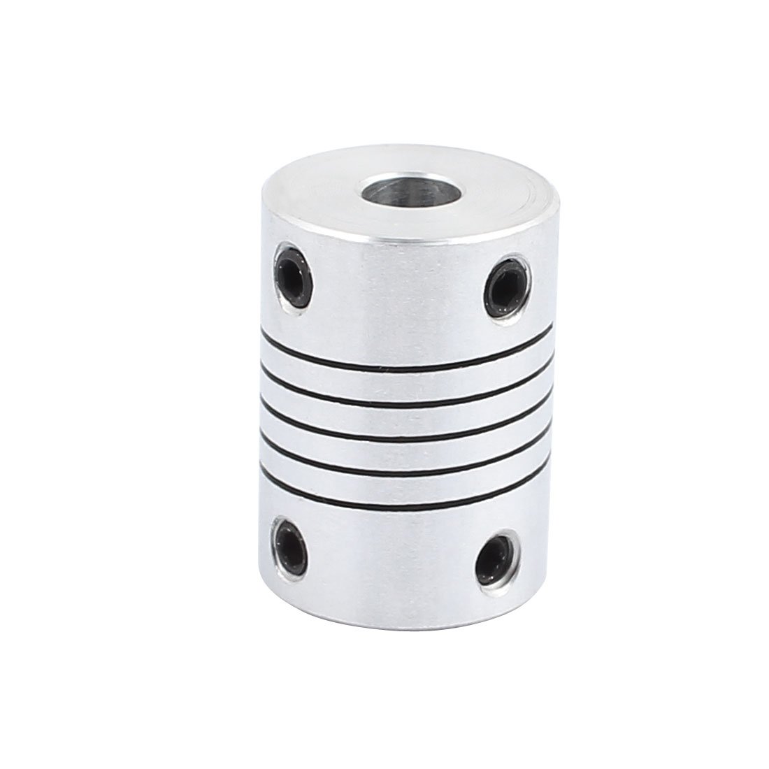 Aexit 25mm Length Electrical equipment 18mm Diameter 6mmx6mm Aluminum Alloy Shaft Coupling Flexible Coupler Motor Connector