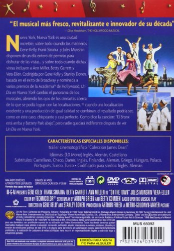Un Dia En Nueva York (G.M.) (Import Movie) (European Format - Zone 2) (2007) Gene Kelly; Frank Sinatra; Bet image 4