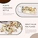 2 Bottles Gold Leaf, 10g Gold Flakes for Nails Decorating for Epoxy Resin, Greeting Cards, Paintings, Candle Making Foil Flakes