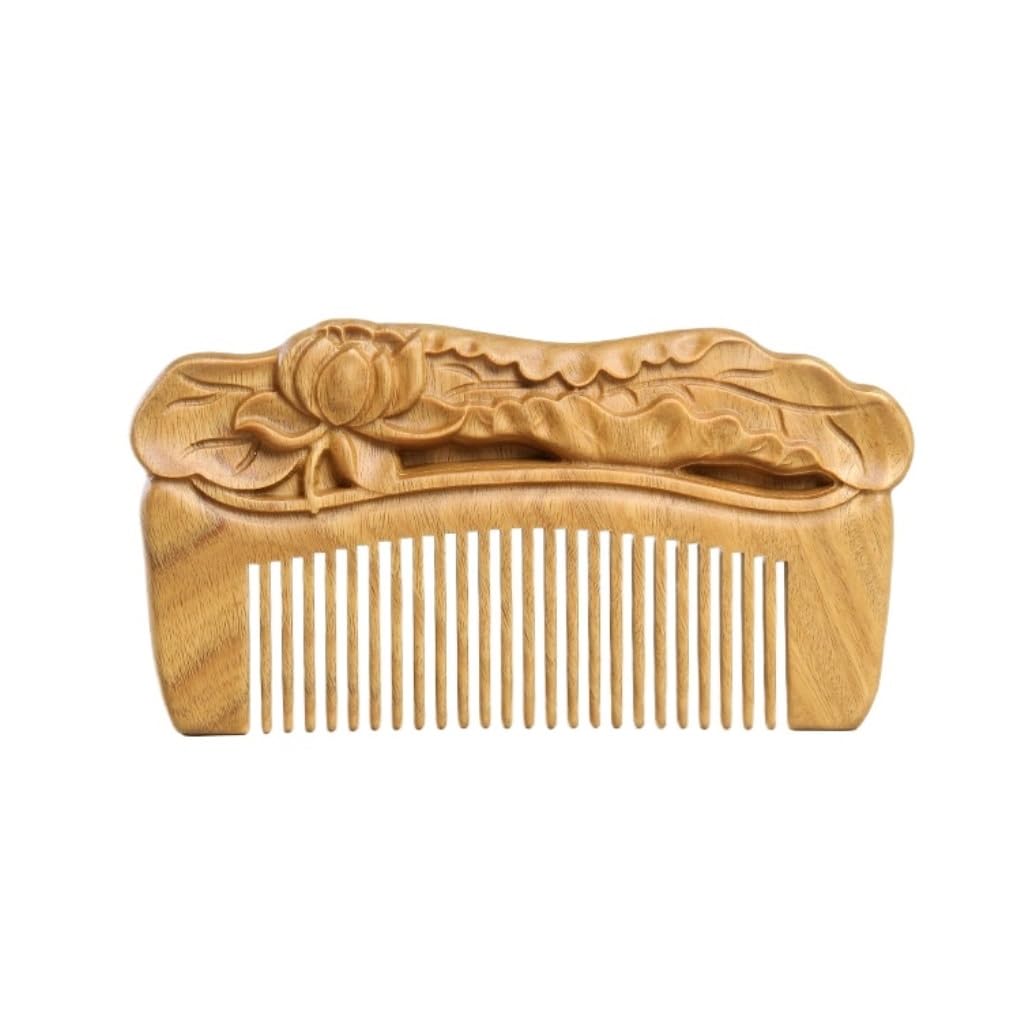 Peruka Grzebień Chinese Retro Comb Portable Curly Hair Comb Wooden Beard Comb Ladies Long Hair Comb Duże grzebienie do włosów