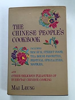 Hardcover Chinese Peoples Cookbook Book