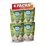 Awesome Pawsome Chicken Dumpling, All Natural Grain Free Crunchy Snacks for Dogs of All Ages, Fun Bite-Sized Shapes Dog Treats, Crafted in New Zealand, 12oz