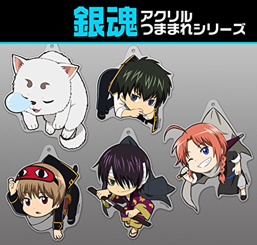 Amazon.co.jp: 銀魂 定春 アクリルつままれストラップ : ホビー