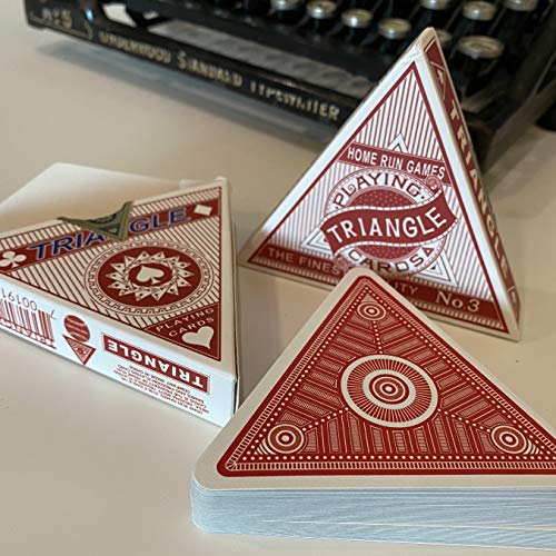 Triángulo Baraja de Cartas Roja miniatura 3