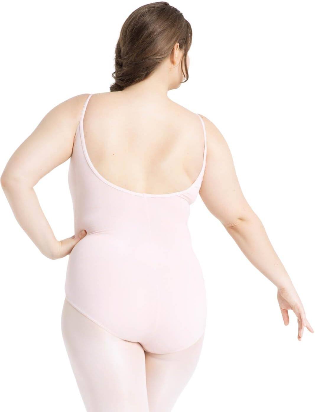 Capezio Princess Camisole Leotard, Pink, Small - Image 3