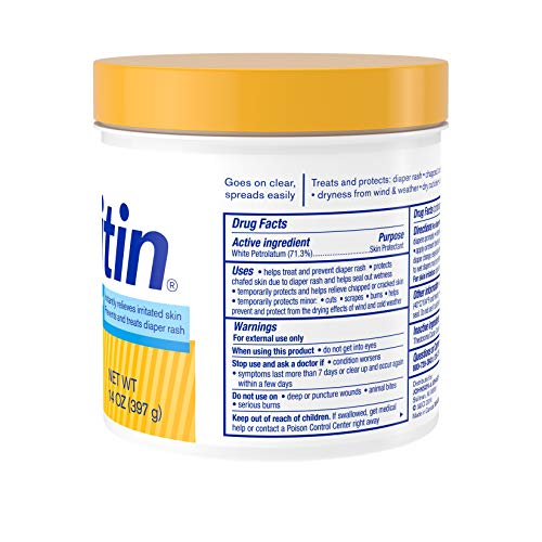 Desitin Multipurpose Baby Diaper Rash Ointment & Skin Protectant with White Petrolatum, 14 oz - Thumbnail 7