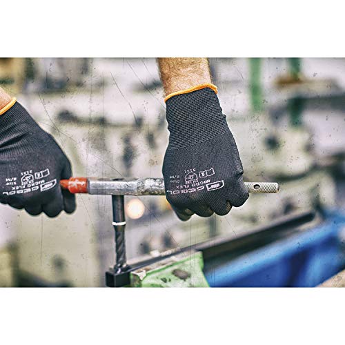 Guanti da lavoro MICRO FLEX | misura 8 (M) | Nero