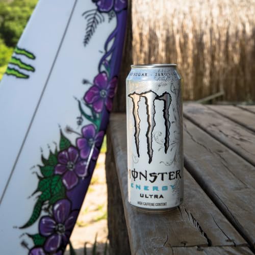 Monster Ultra White, Energy Drink ohne Zucker, Einweg Dosen, 12 x 500 ml – Ansicht 6