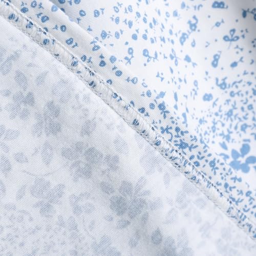 Image of PNAEONG Women Pajama Set Sleepwear Tops with Capri Pants Casual and Fun Prints Pajama Sets