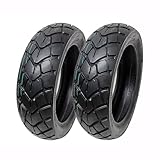 MMG Tires Set Front 120/70-12 Rear 130/70-12 Dual Sport Block Tread (P148)
