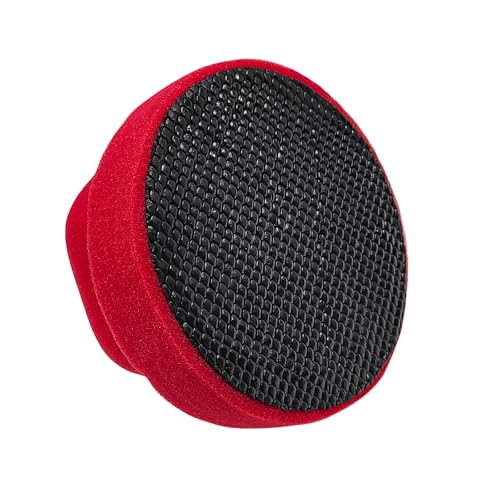 Fkewp Synthetic Clay Bar Ball Hand Disc Clay Bar Sponge for Car Waxing & Polishing Reusable Detailing Clay Pad Paint Surface Cleaning Tool for SUV Truck Sedan Car Accessories (Red)