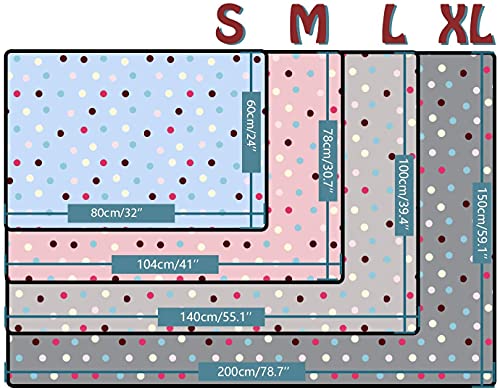 PAWZ Road Couverture de Chien Chat en Velours de cortail Doux et Confortable, Tapis Chien Chat Lavable en Machine Beige (Taille S: 77 * 53cm) - Image 5