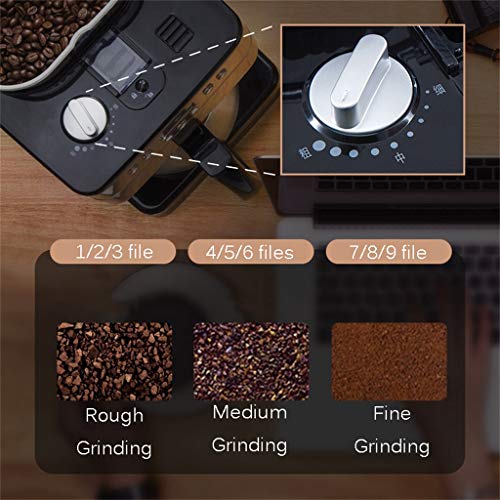 HEYU-Kaffeemaschinen Vollautomatische Espressomaschine, Mahlen und Brühen von Kaffee, Dual-Use-Espressomaschine zu Hause… – Bild 3